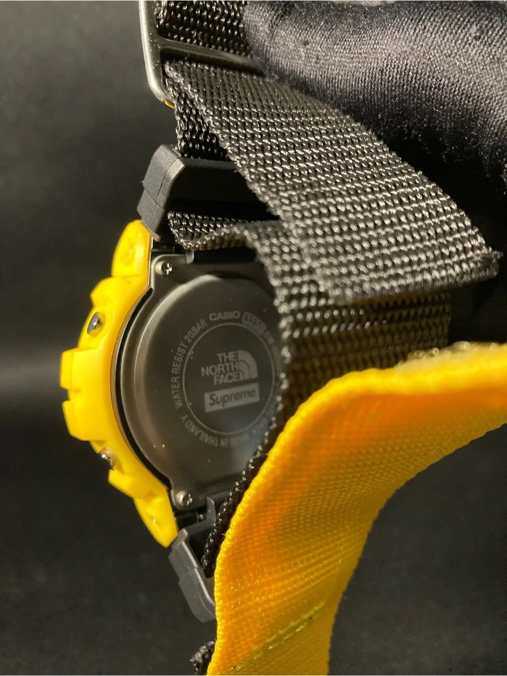 Custom Yellow and Black G Shock Dw6900